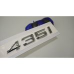 Dk Tuning Bmw 435i Bagaj Krom Metal Yazı Logo Arma