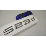 Dk Tuning Bmw 523d Bagaj Krom Metal Yazı Logo Arma