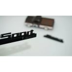 Dk Tuning Bmw Sportline Siyah Logo Yan Çamurluk Logo Amblem Arma Seti