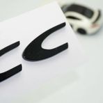 Dk Tuning Cc Bagaj Siyah Abs Logo Amblem Peugeot İle Uyumlu