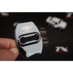 DK Tuning Chevrolet Krom Metal 3m Kapı Kilidi Logo 4 Lü Set - Tek Ebat - Siyah