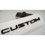 Dk Tuning Custom 2014+ Bagaj Siyah Yazı Logo Ford Tourneo İle Uyumlu Bagaj Arma