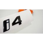 Dk Tuning İ4 Bagaj Siyah Abs 3M 3D Yazı Logo Bmw İle Uyumlu