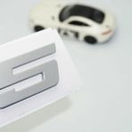 Dk Tuning İ5 Bagaj Gri Abs 3M 3D Yazı Logo Bmw İle Uyumlu