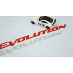 Dk Tuning Lancer Evolution Kırmızı Bagaj Yazı Logo Mitsubishi İle