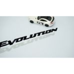 Dk Tuning Lancer Evolution Siyah Bagaj Yazı Logo Mitsubishi İle U