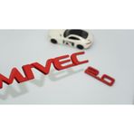 Dk Tuning Lancer Mıvec 2.0 Kırmızı Bagaj Yazı Logo Mitsubishi İle