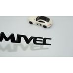 Dk Tuning Lancer Mıvec Siyah Bagaj Yazı Logo Mitsubishi İle Uyuml