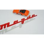 Dk Tuning Mazda Japon Versiyon Kırmızı Abs Kaput Bagaj Yazı Logo