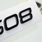 DK Tuning Peugeot 508 Ön Kaput 2022+ Parlak Siyah ABS Logo Amblem