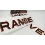 Dk Tuning Range Rover Kaput Ve Bagaj Bronz Siyah Yazı Logo Arma Bagaj Arma