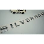 Dk Tuning Silverado Bagaj Gümüş Yazı Logo Chevrolet İle Uyumlu