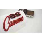 Dk Tuning Ss Camaro Kırmızı Yazı Logo Arma Chevrolet İle Uyumlu