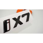 Dk Tuning Yeni İx7 Bagaj Siyah Kırmızı Abs Yazı Logo Bmw İle Uyum