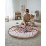 Dkare Dkare Bahar Serisi Playnest Çocuk Oyuncak Toplama Torbası Ve Taşınabilir Oyun Matı/Oyun Halısı - Çok Renkli - 100 x 100 cm
