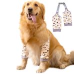 DKDDSSS Recovery Sleeve köpek, dirsek bandajı, köpekler için dirsek koruyucu, köpek ameliyatı, iyileşme, ön bacaklar için, köpekler için diz bandajı osteoartrit (sarı, XXL)