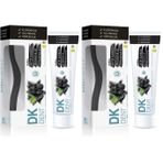 DKDENT Vegan Aktif Karbonlu Florürsüz Diş Macunu 75 ml Diş Fırçası Hediyeli 2li paket