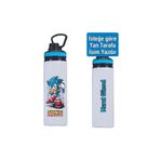 DKDZ SHOP Sonic Baskılı Metal Suluk - Matara (İsim Yazılır İsmi Ürün Sorusundan Yazın) 850ml. - 001