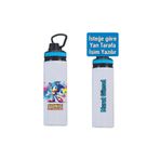 DKDZ SHOP Sonic Baskılı Metal Suluk - Matara (İsim Yazılır İsmi Ürün Sorusundan Yazın) 850ml. - 008