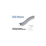 DKF CONTA Pimapen Pvc Pen Kapı Pencere Fitili Contası 100 Metre Gri