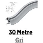 Dkf Conta Pimapen Pvc Pen Kapı Pencere Fitili Contası 30 Metre Gri