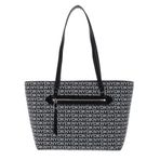 DKNY Bayan Bryant Ave Md Tote Çanta, SİYAH LOGO/SİYAH, One Size, Tote Çanta