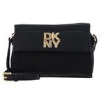 DKNY Bayan Rosa Crossbody Çanta, Siyah/şeffaf zevk, One Size, Rosa Crossbody