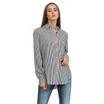 DKNY Çizgili Gömlek, S, 981358, Lacivert, Kadın