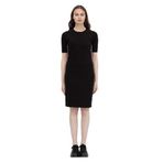 DKNY Crew Neck T-Shirt Elbise , S, 975649, Siyah, Kadın