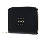 DKNY Cüzdan Fermuarlı Siyah/Altın , Medium, R43ZKF83, Siyah/Altın, kadın