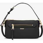 Dkny Deri Siyah Kadın 22X12X5 cm Çapraz Çanta R42HKE18