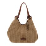 Dkny El Çantası Natürel, Standart, R61AOE49AR9, NATURAL/SADDLE, Kadın