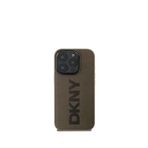 DKNY iPhone 16 Pro Max Plain Serisi Magsafe Uyumlu PU Deri Telefon Kılıfı