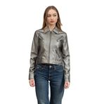 DKNY Kadın Ceketi, Gümüş, M Beden