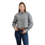 Dkny Kadın Gömlek, Çizgili, Siyah/Beyaz, XS