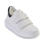 DKNY Kadın Jamiah Sneaker, Wht/Siyah, 6.5