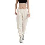 DKNY Kadın Jogger Pantolon, Krem, L Beden DP5P3585