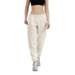 DKNY Kadın Jogger Pantolon, Krem, XL Beden DP5P3585