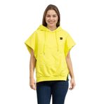 DKNY Kadın Kapüşonlu Sweatshirt, Sarı, L Beden