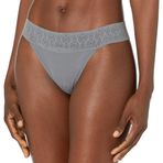 DKNY Kadın Sonsuz Esnek Tanga Külot, Sidewalk, Large