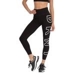 DKNY Kadın Spor Tayt, Dar Paça, Siyah, S Beden