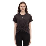 DKNY Pigment Dyed Sport Bisiklet Yaka T-Shirt , S, 975694, Siyah, Kadın