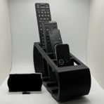 Dlc 3d Design 4 Gözlü Kumanda Organizer Standı Uzaktan Kumanda Düzenleyici Tv Kumandalık Modern