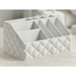 Dlc 3d Design Modern Şişme Makyaj Düzenleyici, Dekoratif Makyaj Organizeri, Organizer, - Beyaz