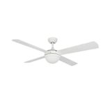 Dlc Alizee 2XE27 Beyaz 132 cm Uzaktan Kumandalı Tavan Vantilatörü