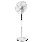 Dlc Ayaklı Zaman Ayarlı Kumandalı Vantilatör 65 Watt Beyaz