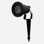 Dlc Çime Saplamalı 7W Led Metal Beyaz Işık Spot