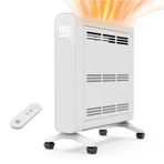 Dlc FO-SD24B Beyaz 2400 W Kumandalı Ambians Panel Radyatör Isıtıcı