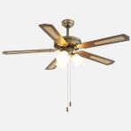 Dlc Karayel Antik 132 cm Tavan Vantilatörü - Bronz
