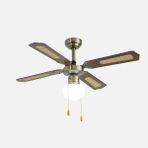 Dlc Poyraz Antik 107 cm Bronz Tavan Vantilatörü